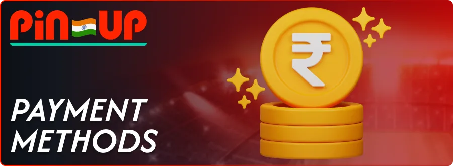 Gold rupee coin – Pin-Up payment methods